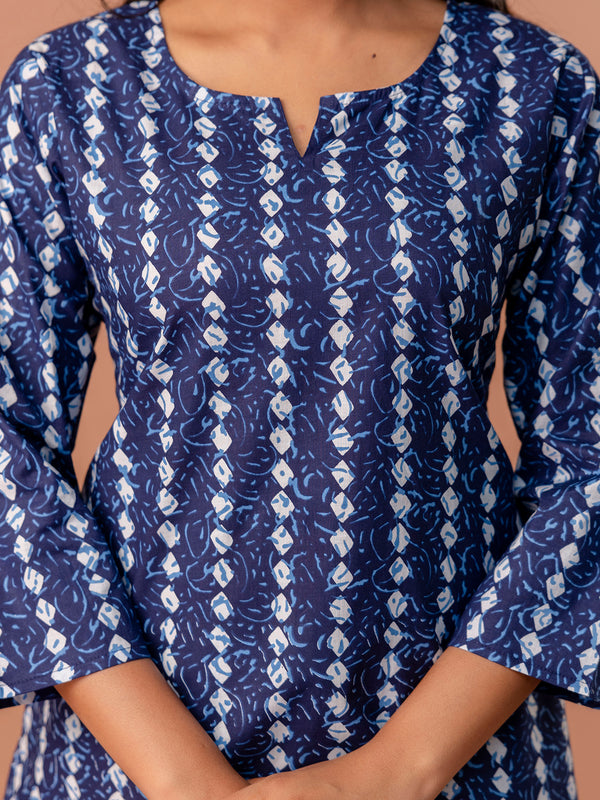 Elegant Printed top – Soft Cotton, Everyday Style, Sizes S–XXL.