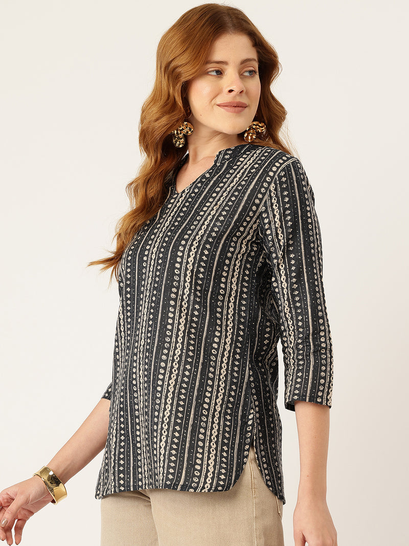 Stylish Women’s Printed Kurti – Comfort Meets Elegance|