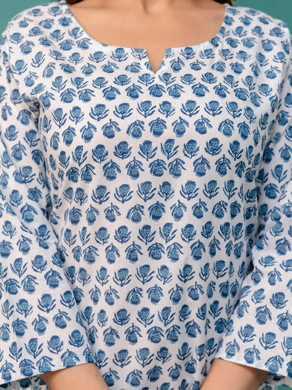 Elegant Printed top – Soft Cotton, Everyday Style, Sizes S–XXL.