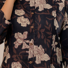 Elegant Mandarin Collar Printed Tunic – Stylish & Comfortable, Sizes