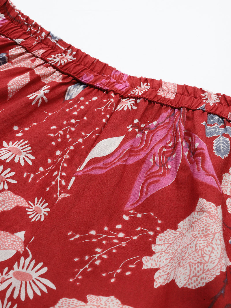 Floral Printed Cotton Co-Ord set – Breezy Prints, Chic Fit