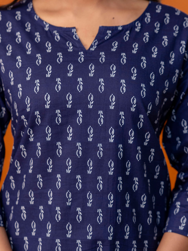 Elegant Printed top – Soft Cotton, Everyday Style, Sizes S–XXL.