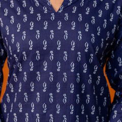 Elegant Printed top – Soft Cotton, Everyday Style, Sizes S–XXL.