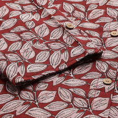 Printed Mandarin Collar top – Casual & Chic