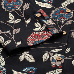 Printed Mandarin Shirt – Casual & Chic