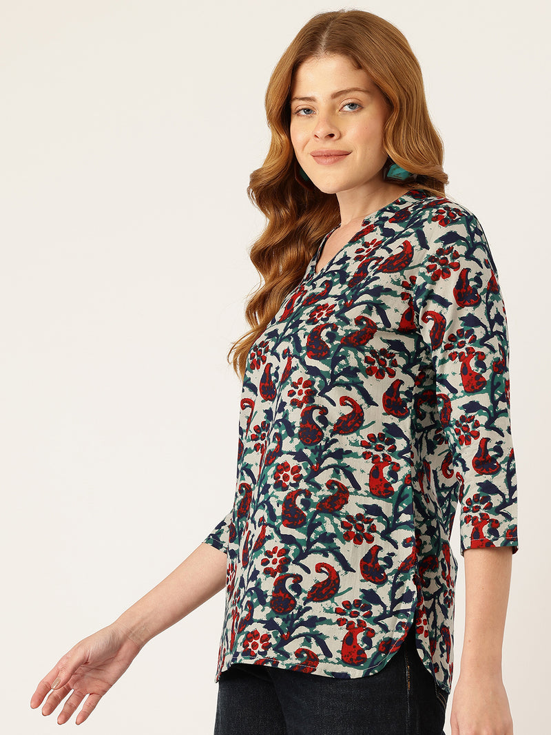 Stylish Women’s Printed Kurti – Comfort Meets Elegance|