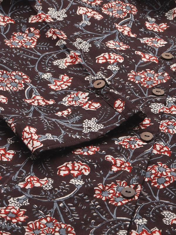 Versatile Collared Shirt with 3/4 Sleeves for Women – Elegant & Casual