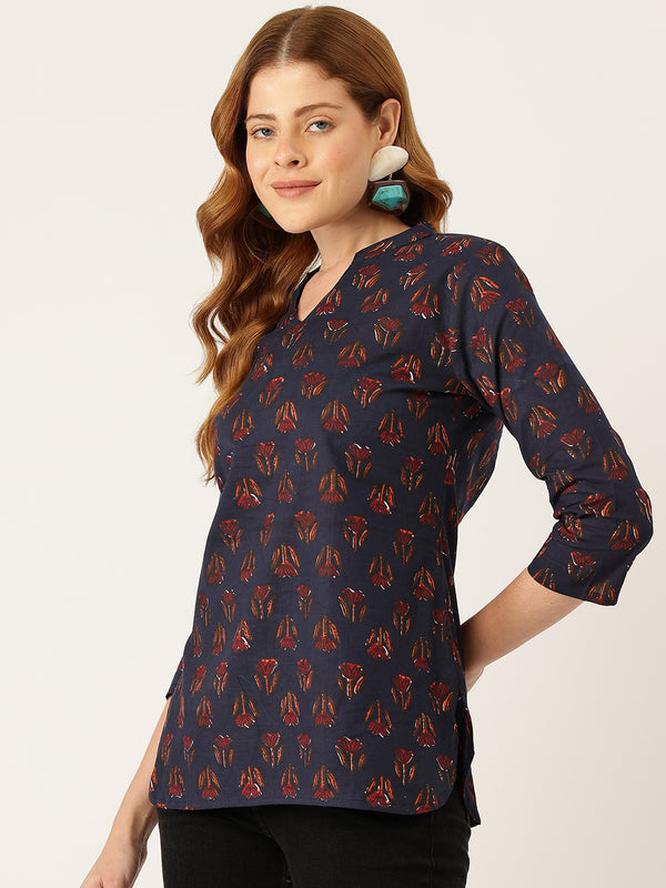 Stylish Women’s Printed Kurti – Comfort Meets Elegance|