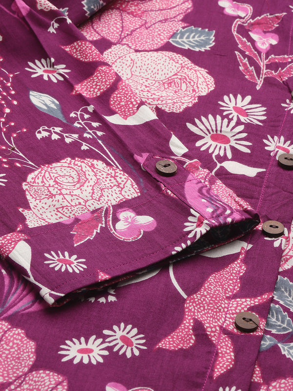 Versatile Collared Shirt with 3/4 Sleeves for Women – Elegant & Casual