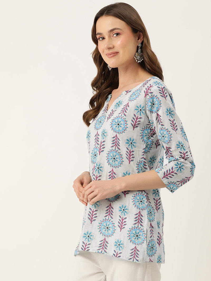 Feranoid Big V-Neck Kurti