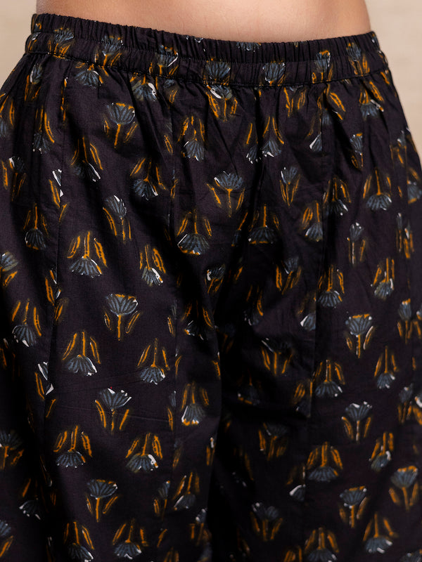 Women’s Elegant Cotton Printed Palazzos | Breathable & Flowy Fit