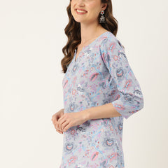 Feranoid Big V-Neck Kurti