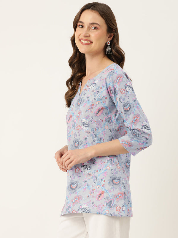 Feranoid Big V-Neck Kurti