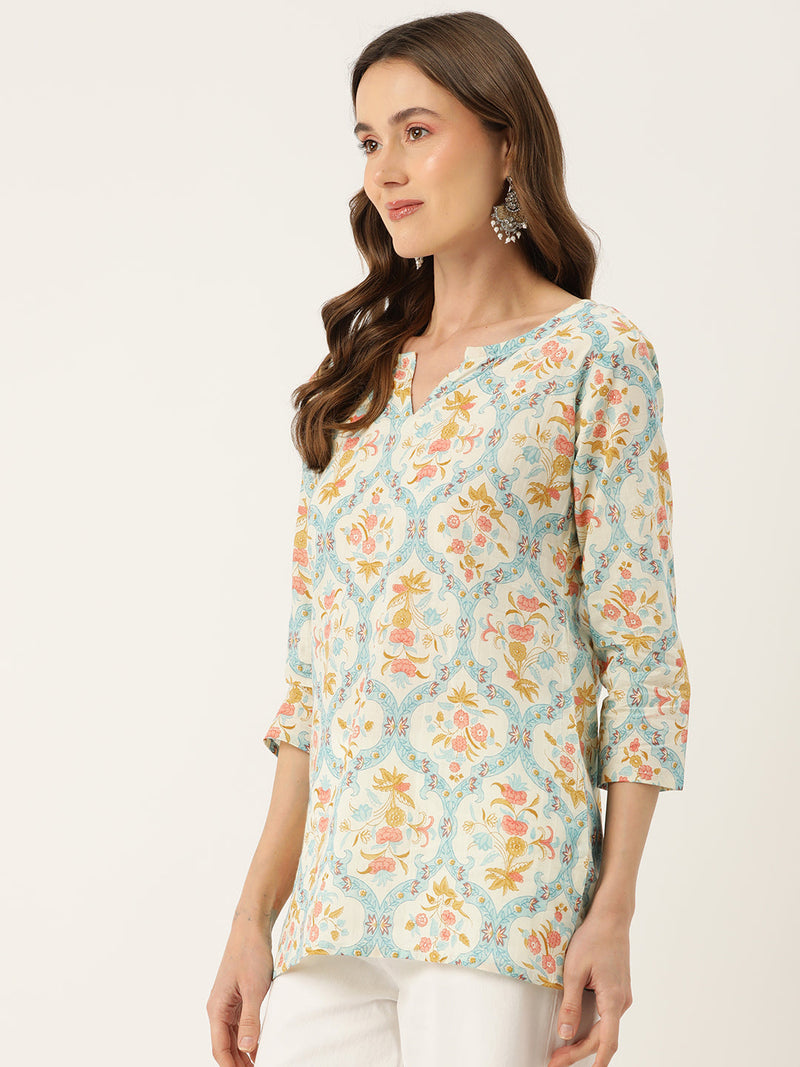 Feranoid Big V-Neck Kurti