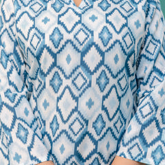 Elegant Printed top – Soft Cotton, Everyday Style, Sizes S–XXL.