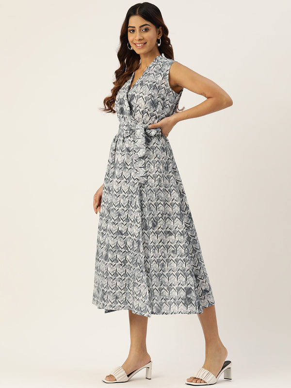 Wrap Around Angrakha Dress