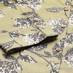 Printed Mandarin Shirt – Casual & Chic