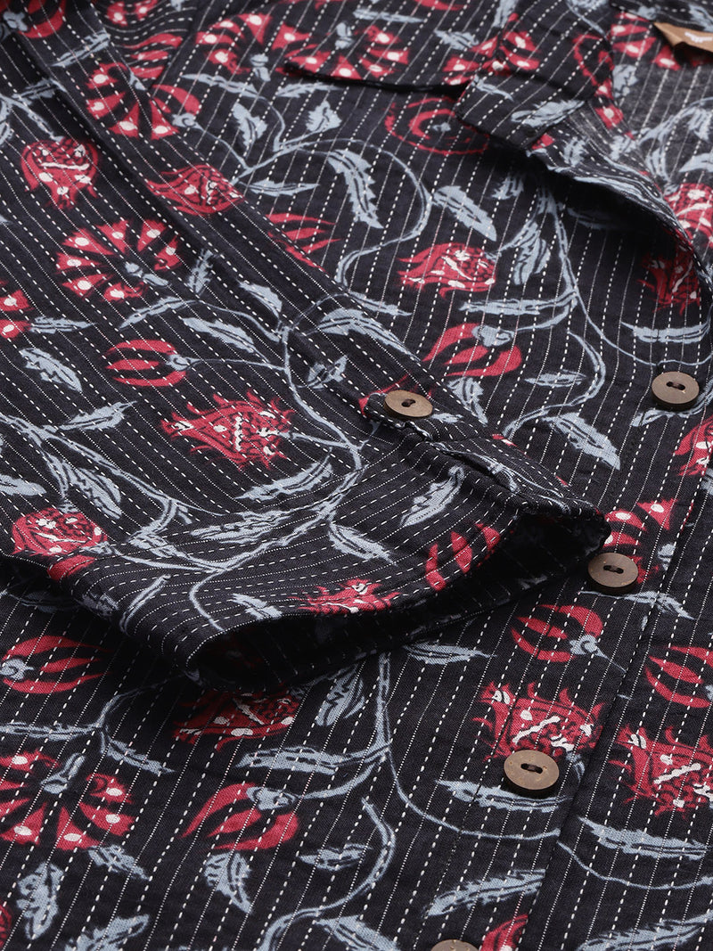 Versatile Collared top with 3/4 Sleeves for Women – Elegant & Casual