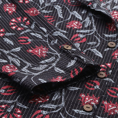 Versatile Collared top with 3/4 Sleeves for Women – Elegant & Casual