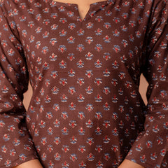 Elegant Printed top – Soft Cotton, Everyday Style, Sizes S–XXL.