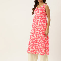 V-Neck Long Kurti