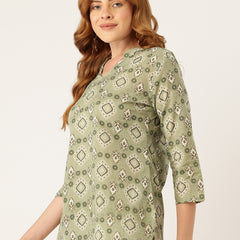 Stylish Women’s Printed Kurti – Comfort Meets Elegance|