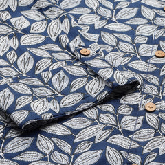 Printed Mandarin Collar top – Casual & Chic