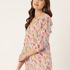 Feranoid Big V-Neck Kurti