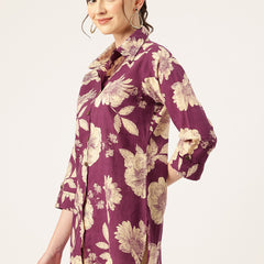 Versatile Collared top with 3/4 Sleeves for Women – Elegant & Casual