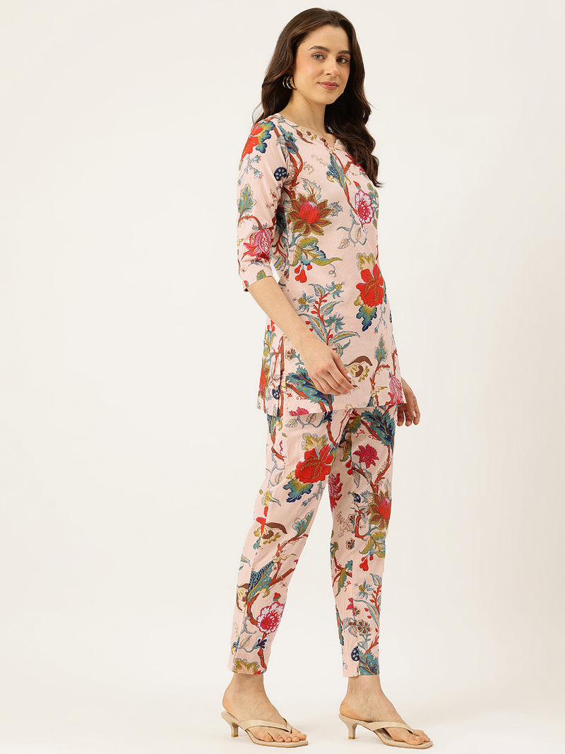 Printed Cotton Kurti & Pant Set – Breezy Prints, Chic Fit