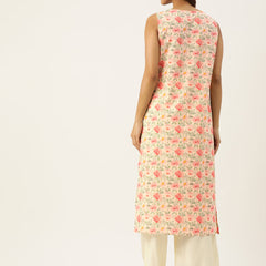 V-Neck Long Kurti