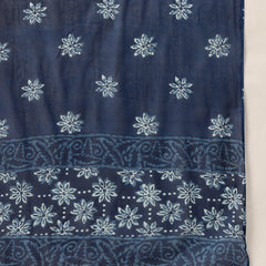 Straight Dupatta Sets - V-Neck, 3/4 Sleeves with Border Detailing, Elastic Waistband Pants with Pockets & Full-Length Dupatta (M-XXL)