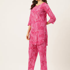 Floral Printed Cotton Co-Ord set – Breezy Prints, Chic Fit