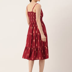 Women’s Floral Print Rayon Flared Dress | Soft & Lightweight | Casual Fit | Sizes XS–XXL