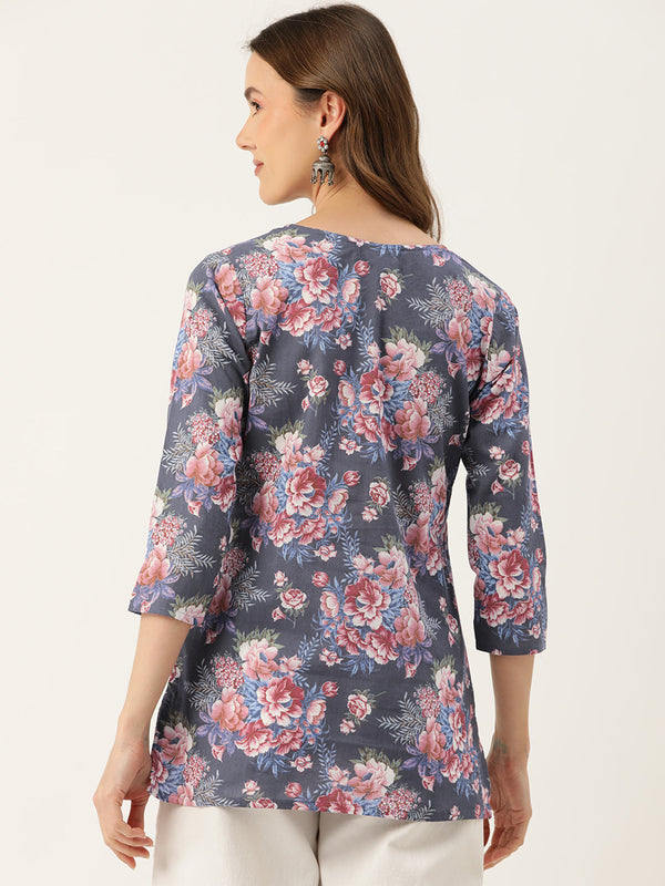 Feranoid Big V-Neck Kurti