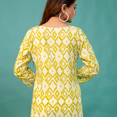Elegant Printed top – Soft Cotton, Everyday Style, Sizes S–XXL.
