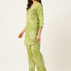 Floral Printed Cotton Co-Ord set – Breezy Prints, Chic Fit