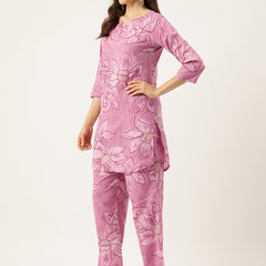 Floral Printed Cotton Co-Ord set – Breezy Prints, Chic Fit