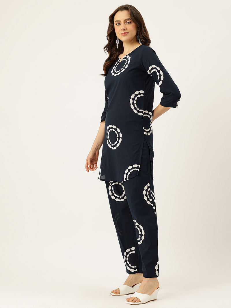 Floral Printed Cotton Co-Ord set – Breezy Prints, Chic Fit