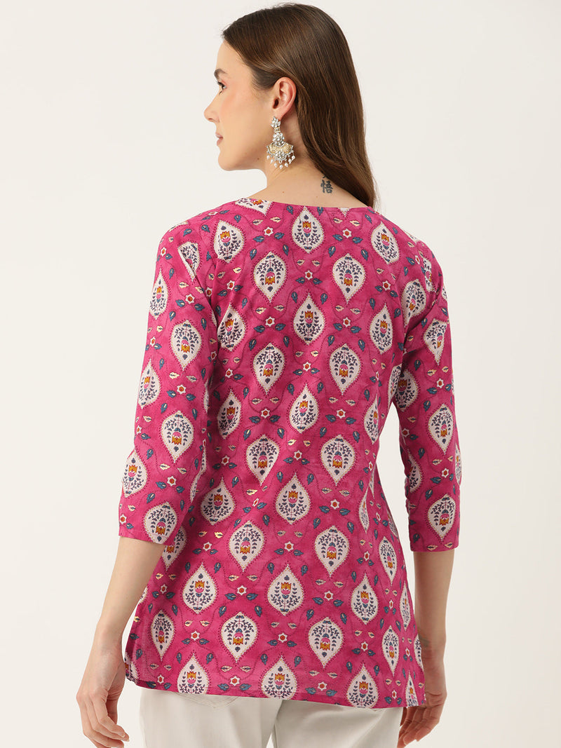 Feranoid Big V-Neck Kurti