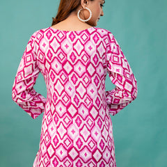 Elegant Printed top – Soft Cotton, Everyday Style, Sizes S–XXL.