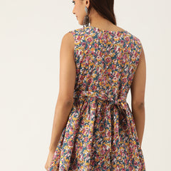 Sleeveless Flared Tops