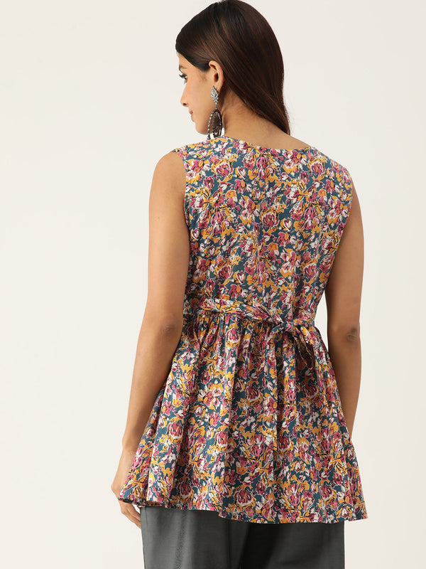 Sleeveless Flared Tops