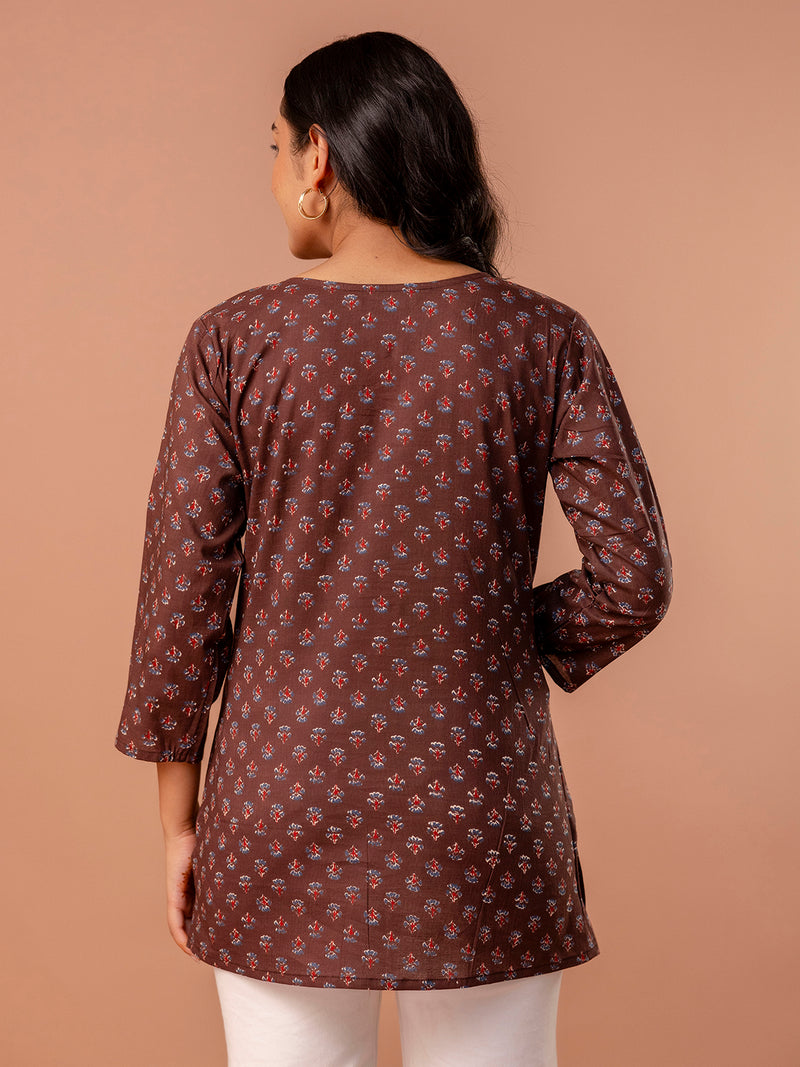 Elegant Printed top – Soft Cotton, Everyday Style, Sizes S–XXL.