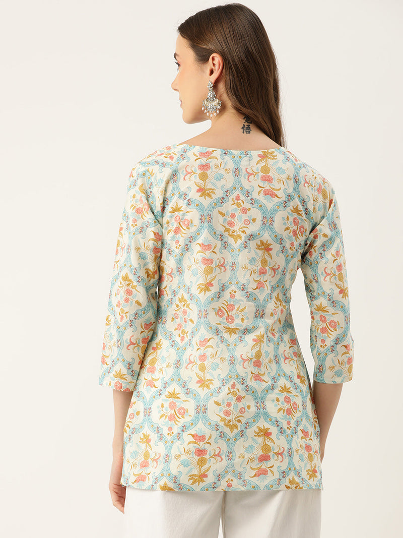 Feranoid Big V-Neck Kurti