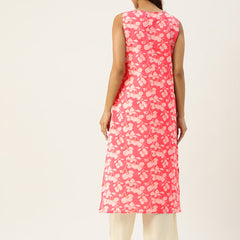 V-Neck Long Kurti
