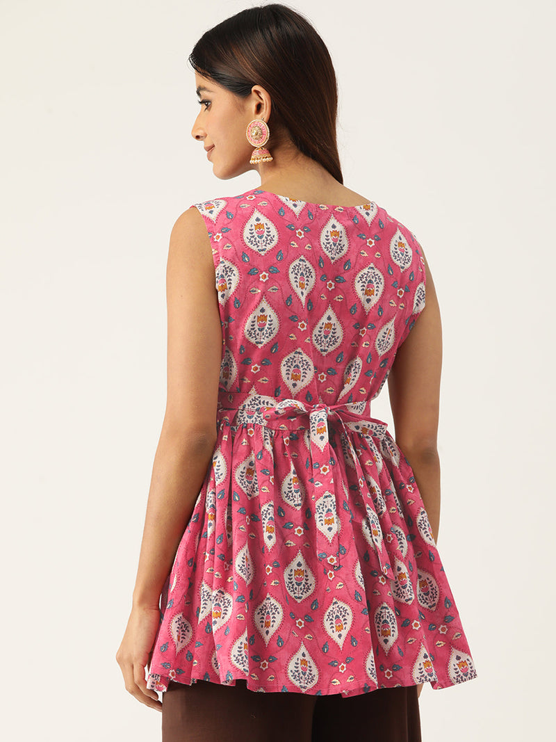 Sleeveless Flared Tops