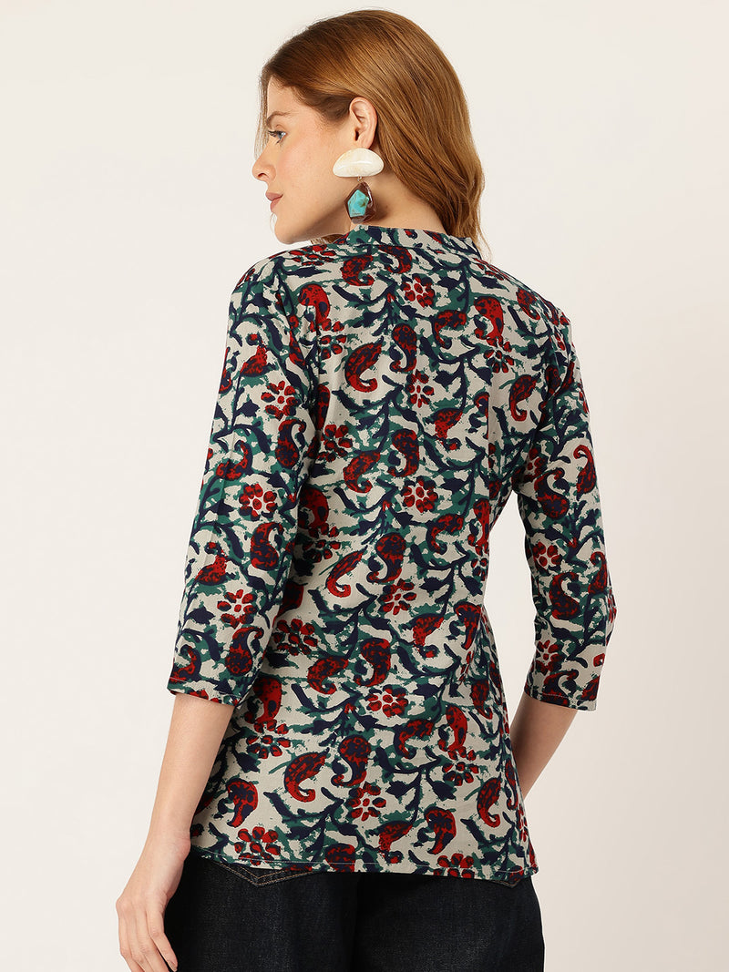 Stylish Women’s Printed Kurti – Comfort Meets Elegance|