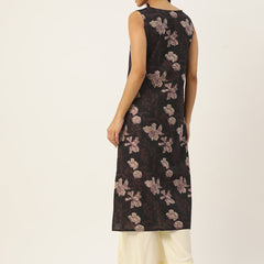 V-Neck Long Kurti