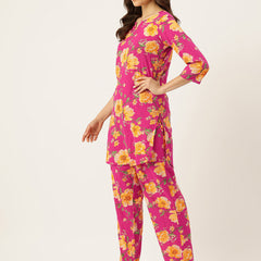 Floral Printed Cotton Co-Ord set – Breezy Prints, Chic Fit